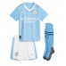 Manchester City Joao Cancelo #7 kläder Barn 2023-24 Hemmatröja Kortärmad (+ korta byxor)